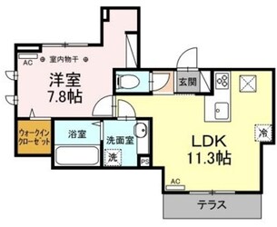 リュミエールの物件間取画像